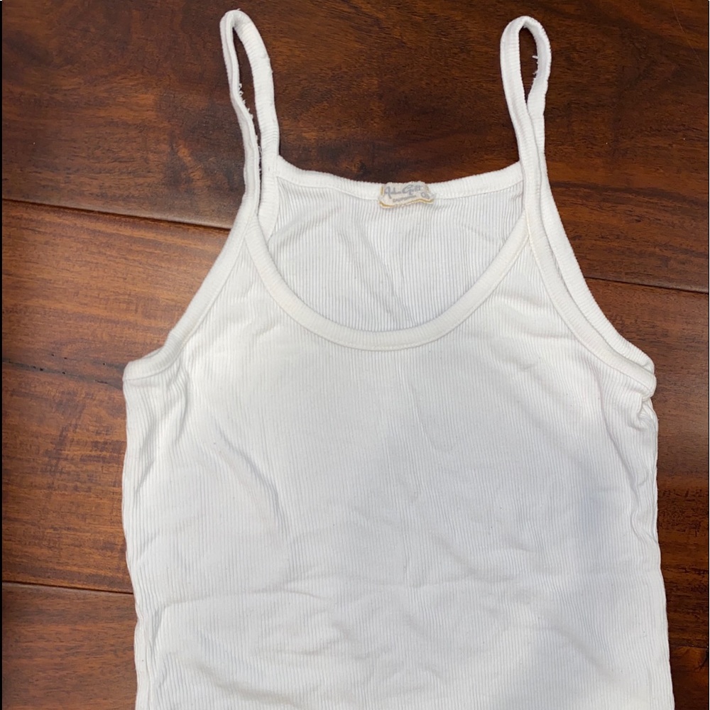 Brandy Melville basic white tank top